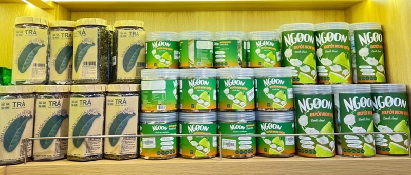 Các sản phẩm của Ngoon đã có mặt trên kệ của nhiều siêu thị tại Đà Nẵng và các thành phố lớn
