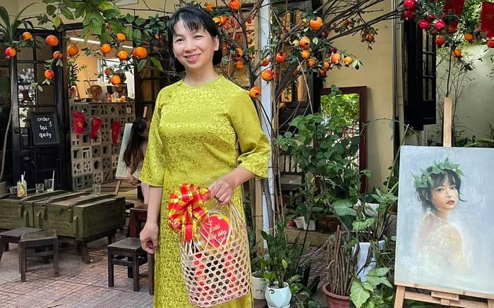 Chị Võ Thị Lệ, Giám đốc HTX Nông nghiệp xã Điện Phong