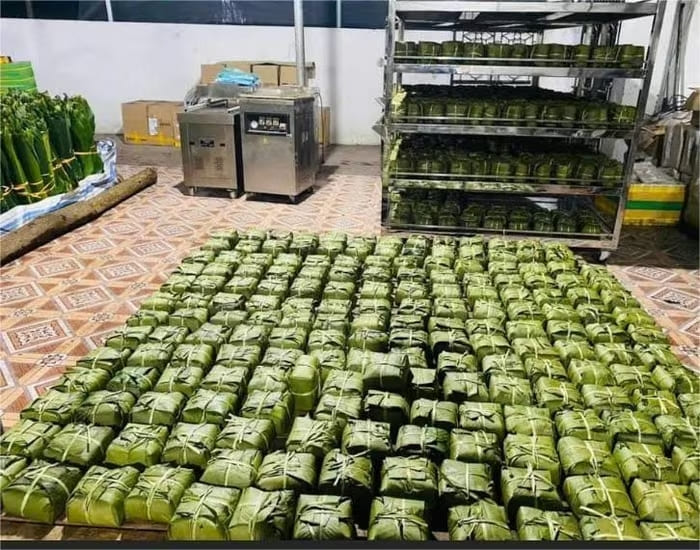 Sản phẩm bánh chưng Chính Ảnh