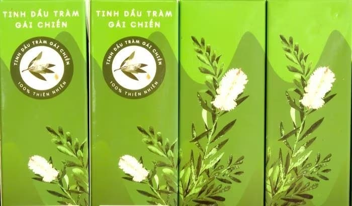 Sản phẩm tinh dầu tràm Gái Chiến Ảnh
